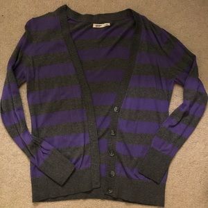 Stripped cardigan